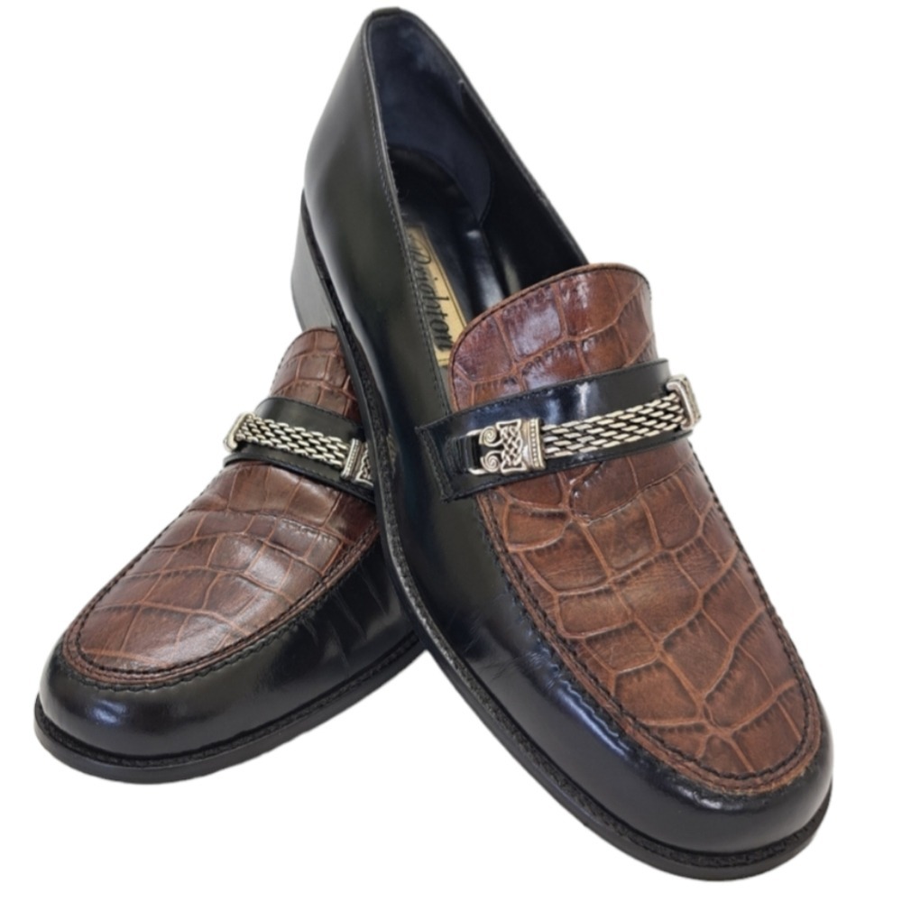 Vintage‎ Brighton Made In Italy Dawn 9N Women's Black & Brown Leather Oxford